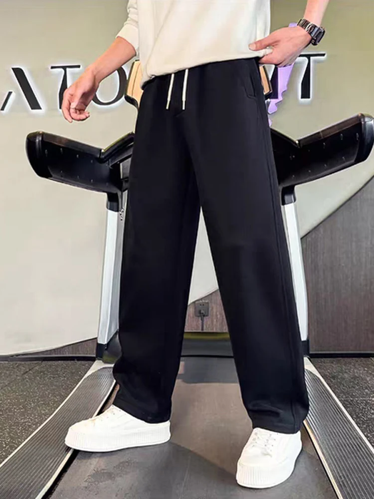 Мужские весенне-осенние спортивные брюки из чистого хлопка с флисовой подкладкой, утолщенные, повседневные, свободного кроя, прямые, для похудения
Мужские весенне-осенние спортивные брюки из чистого хлопка с флисовой подкладкой, утолщенные, повседневные, свободного кроя, прямые, для похудения