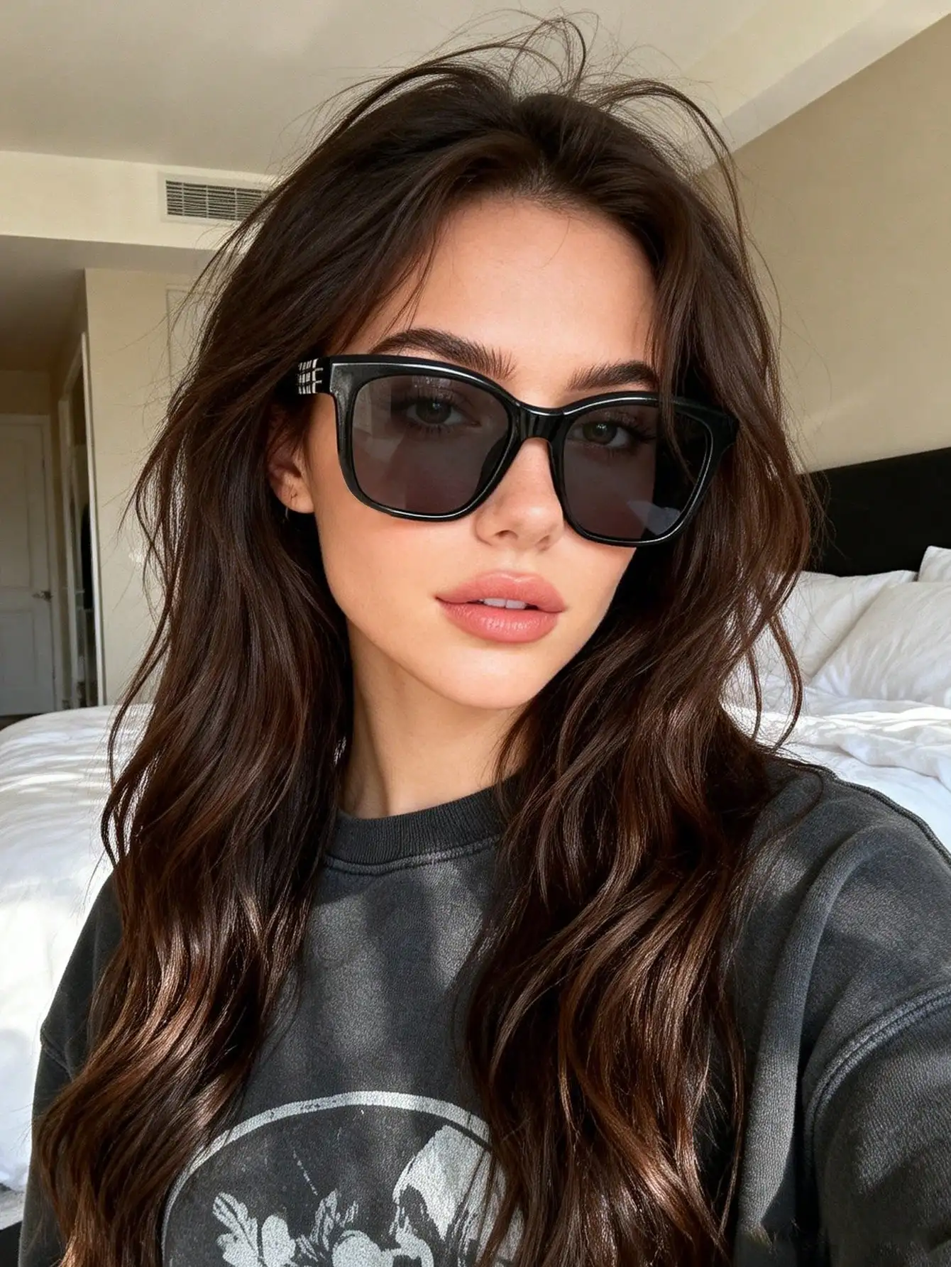 1pc Retro Minimalist Large Frame Women's Glasses, Elegant Butterfly Design Versatile Fashion Eyewear
1pc Retro Minimalist Large Frame Women's Glasses, Elegant Butterfly Design Versatile Fashion Eyewear