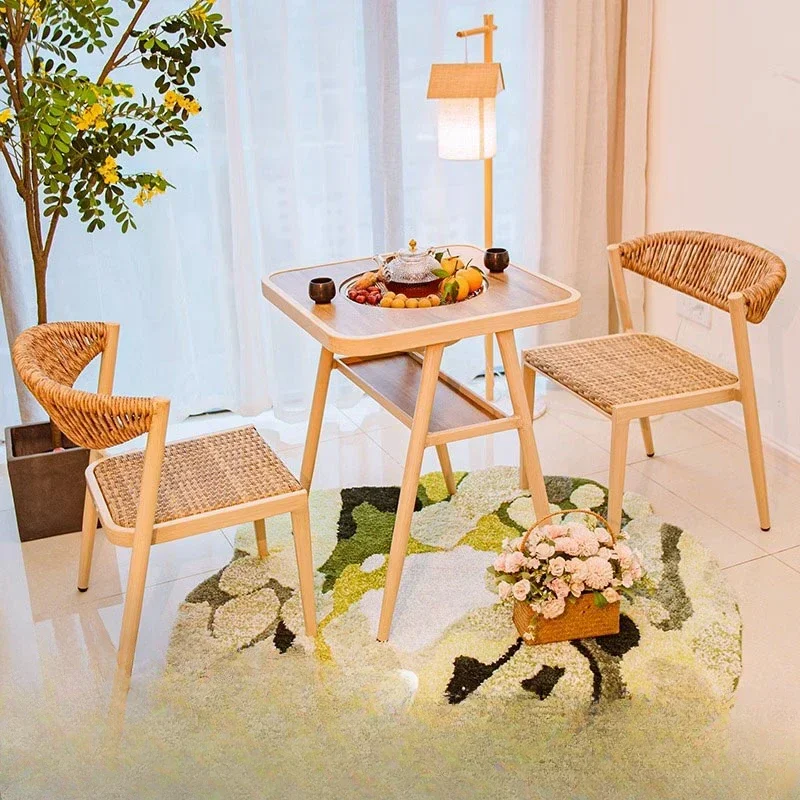 X-S Balcony Table and Chair Combination Small Apartment Simple Leisure Layout Sun-Proof Rattan Chair Three-Piece Set
X-S Balcony Table and Chair Combination Small Apartment Simple Leisure Layout Sun-Proof Rattan Chair Three-Piece Set