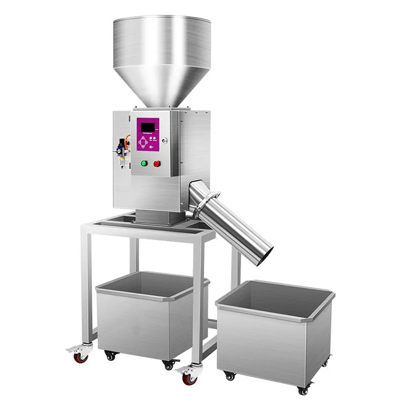 Vibratory Automatic Feeding Metal Detector for Plastic Metal Separator Powder Granules Automatic Metal Separation Machine