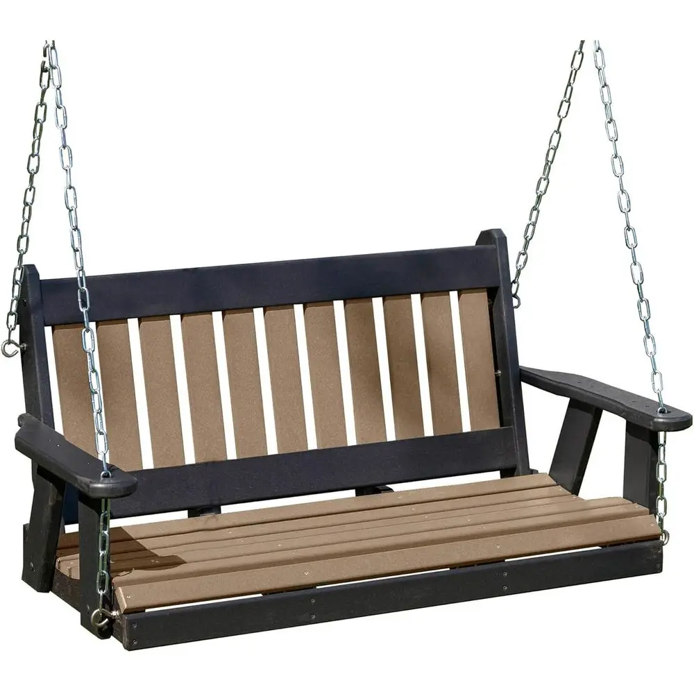 Amish-Crafted 5T HDPE Porch Swing, No Wood, 1000 lbs Capacity, Stainless Steel Hardware, Ideal for Outdoor Spaces
Amish-Crafted 5T HDPE Porch Swing, No Wood, 1000 lbs Capacity, Stainless Steel Hardware, Ideal for Outdoor Spaces