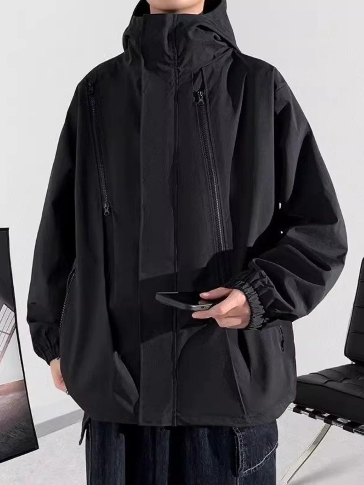 Outdoor Men's Tee-in-One Jaet Spring Autumn Sport Function Bla Mountain Clothes Polyester Fiber Long Sve Zipper Closure
Outdoor Men's Tee-in-One Jaet Spring Autumn Sport Function Bla Mountain Clothes Polyester Fiber Long Sve Zipper Closure