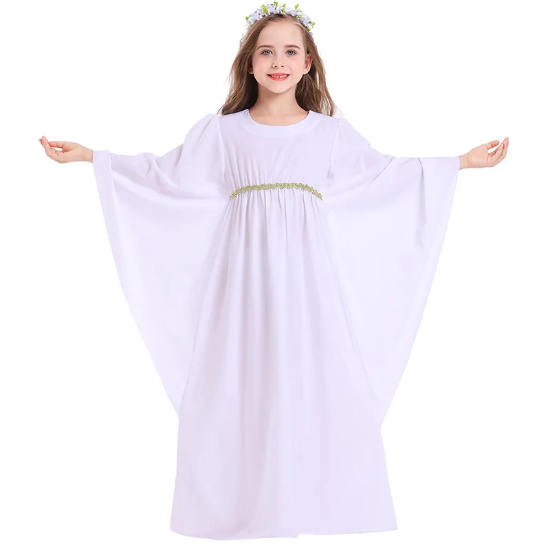 Umorden White Angel Costume for Girls Child Teens Greek Goddess Dress With Flowers Headband Christmas Choir Church Robes
Umorden White Angel Costume for Girls Child Teens Greek Goddess Dress With Flowers Headband Christmas Choir Church Robes