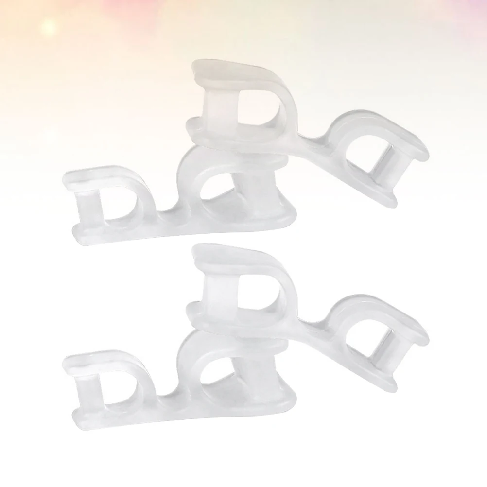 4 Pairs Toe Separators SEBS Material Durable Comfortable Hallux Corrector Bunions Relief Orthotics Foot Care Tools
4 Pairs Toe Separators SEBS Material Durable Comfortable Hallux Corrector Bunions Relief Orthotics Foot Care Tools