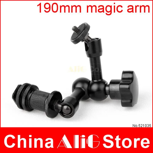 7 дюймов / 190 мм Magic Arm dslr rig d5300 d3300 d90 d80 камера видеокодер ЖК-монитор вспышка с винтовым гнездом 1/4 аксессуары
7 дюймов / 190 мм Magic Arm dslr rig d5300 d3300 d90 d80 камера видеокодер ЖК-монитор вспышка с винтовым гнездом 1/4 аксессуары