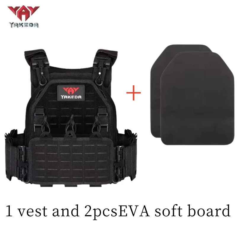 YAKEDA Tactical Vest Outdoor Hunting Plate Carrier Protective Adjustable Vest Airsoft Carrier Combat Equipment 6094 vest
YAKEDA Tactical Vest Outdoor Hunting Plate Carrier Protective Adjustable Vest Airsoft Carrier Combat Equipment 6094 vest