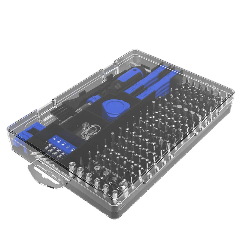 160-in-1 Screwdriver Set - Mobile Phone, Computer, Home Use, Watch Repair, Disassembly, and Screwdriver Tools
160-in-1 Screwdriver Set - Mobile Phone, Computer, Home Use, Watch Repair, Disassembly, and Screwdriver Tools