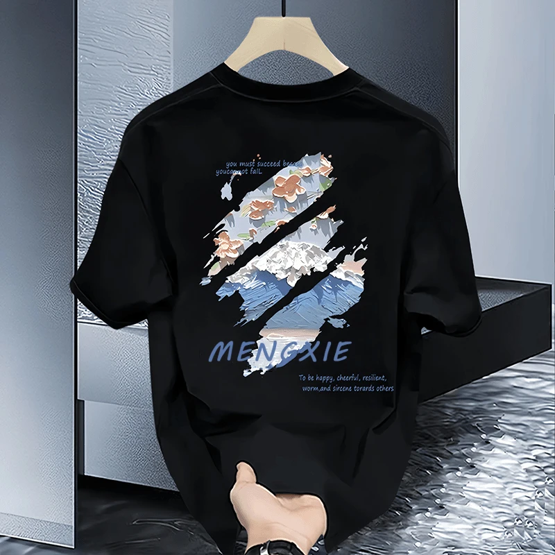 Motorcycle Combed 100% Cotton Men's 2025 New Summer Fresh Trend Versatile Fashionable Short Sleeves
Motorcycle Combed 100% Cotton Men's 2025 New Summer Fresh Trend Versatile Fashionable Short Sleeves