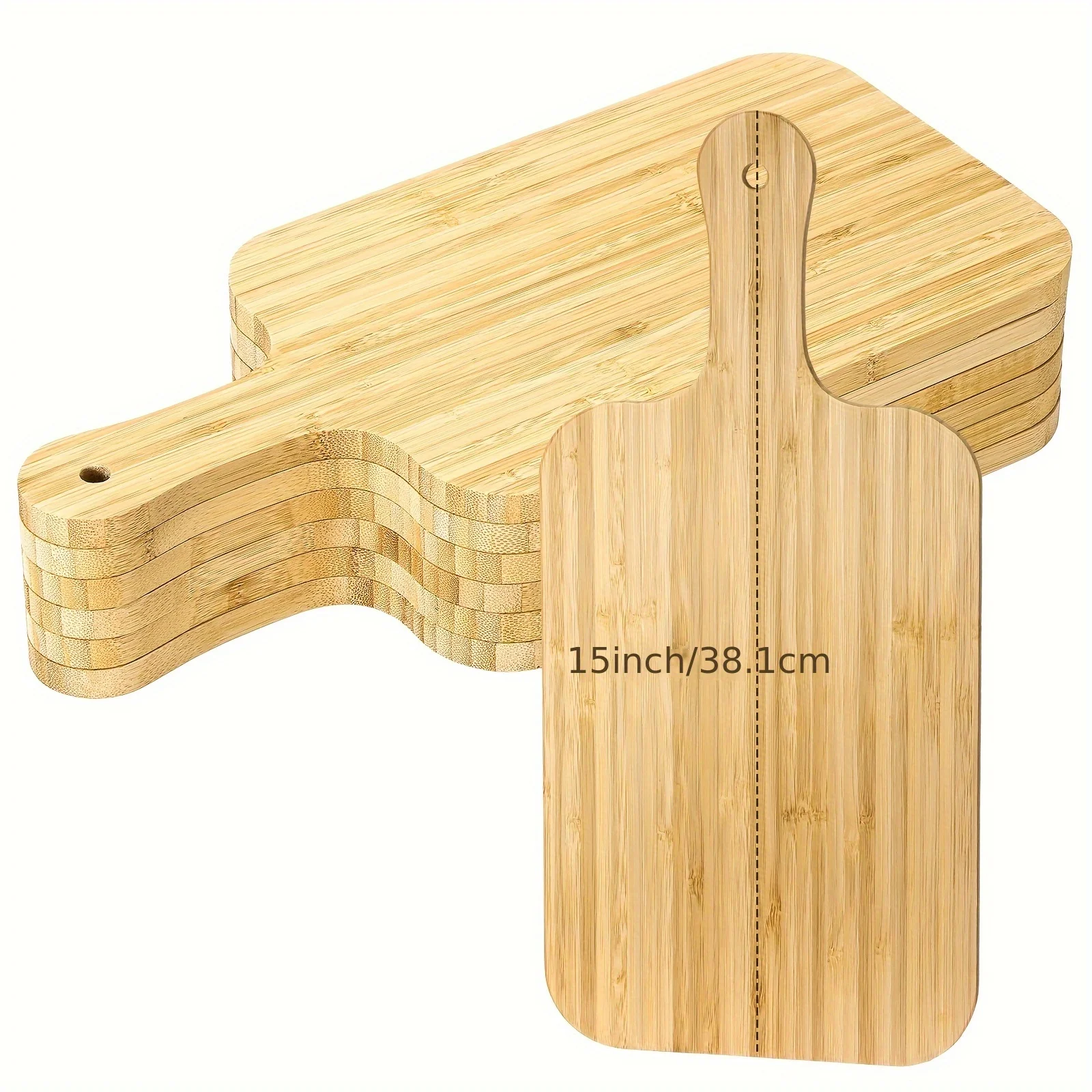 Set of 6 Thick Wooden Cutting Boards Suitable for Chopping, Serving, And Charcuterie, Ideal for Laser Engraving
Set of 6 Thick Wooden Cutting Boards Suitable for Chopping, Serving, And Charcuterie, Ideal for Laser Engraving