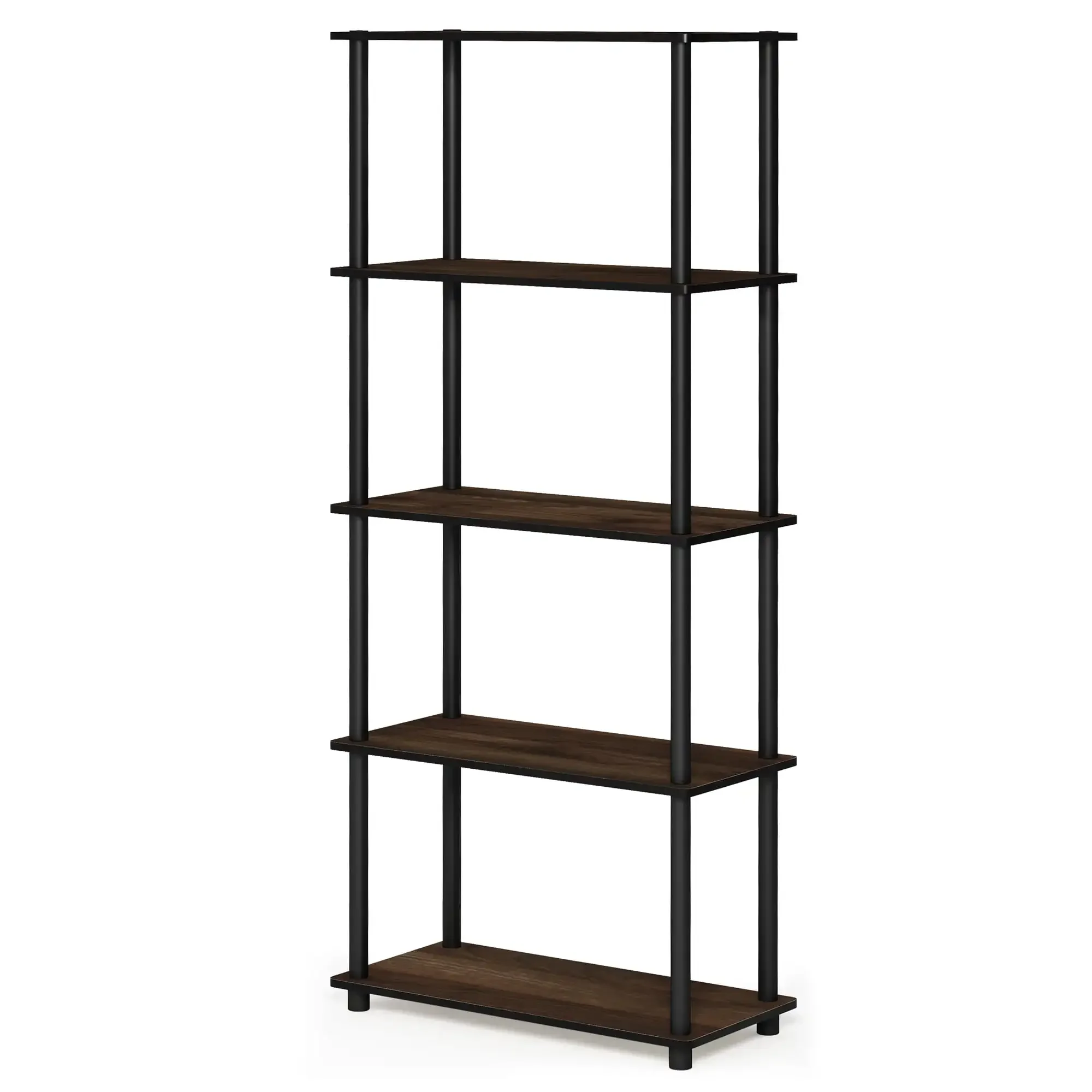 Wire 5-Tier Industrial Metal Frame Display Shelf 16 Inch Wide Finn Oak Finish
Wire 5-Tier Industrial Metal Frame Display Shelf 16 Inch Wide Finn Oak Finish