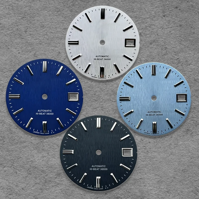 NH35 28.5mm Dial GS Dial No Luminous Dial Single Date Window Suitable for Seiko Watch Modification
NH35 28.5mm Dial GS Dial No Luminous Dial Single Date Window Suitable for Seiko Watch Modification