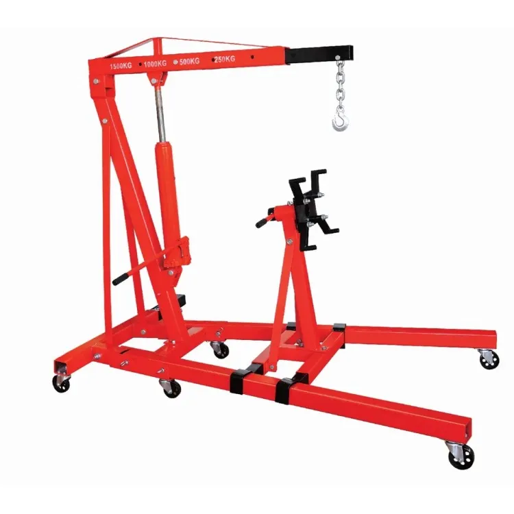 Foldable Style Multi Functional 2t Shop Crane With Engine Stand
Foldable Style Multi Functional 2t Shop Crane With Engine Stand