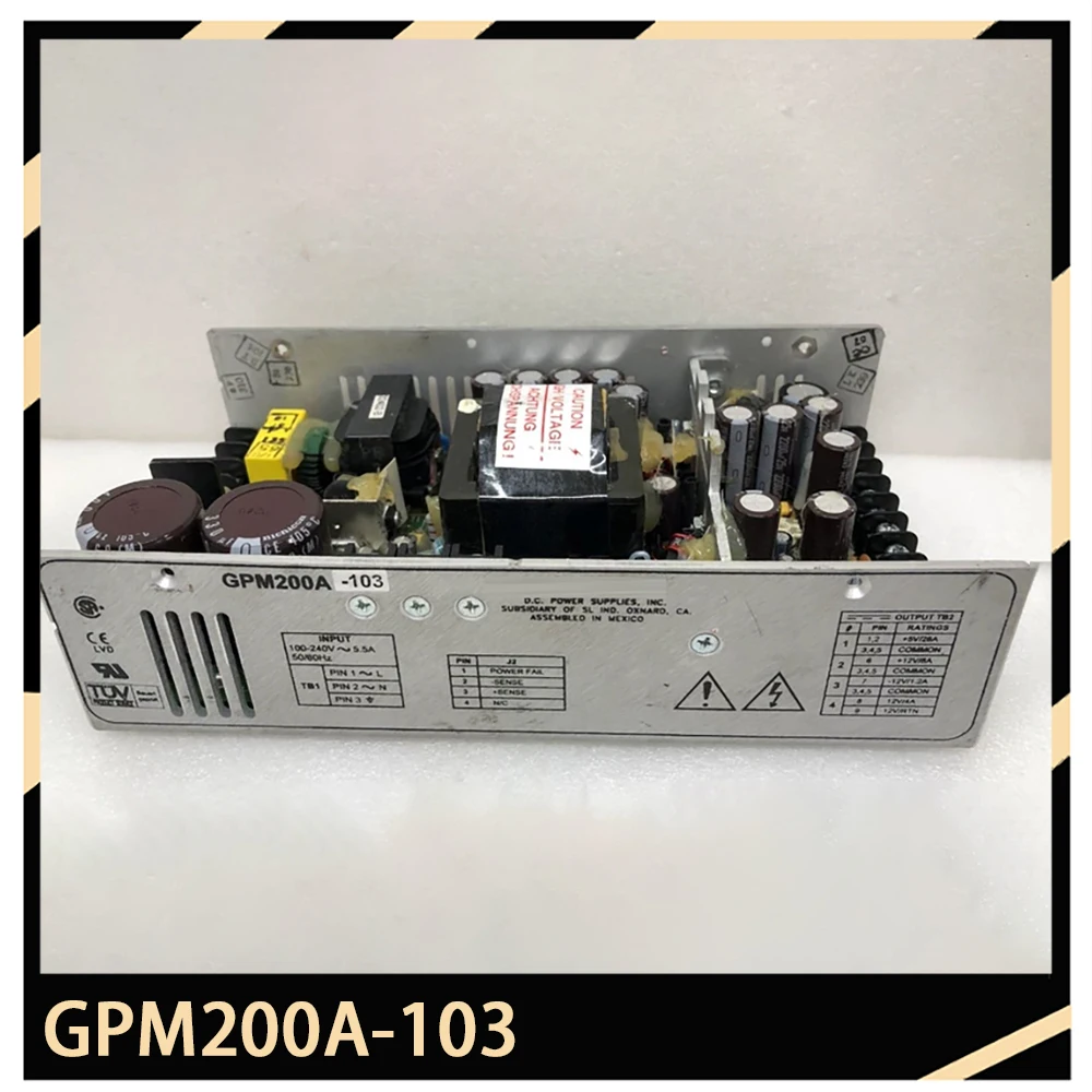 Industrial Switch Power Supply +5V26A+12V8A-12V1.2A12V4A GPM200A-103
Industrial Switch Power Supply +5V26A+12V8A-12V1.2A12V4A GPM200A-103