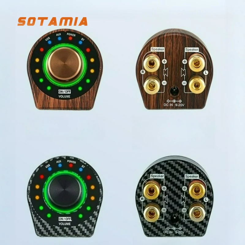 SOTAMIA MA12070 Усилитель мощности Bluetooth 68 Вт * 2 Двухканальный цифровой мини-усилитель HIFI из углеродного волокна/дерева класса D
SOTAMIA MA12070 Усилитель мощности Bluetooth 68 Вт * 2 Двухканальный цифровой мини-усилитель HIFI из углеродного волокна/дерева класса D