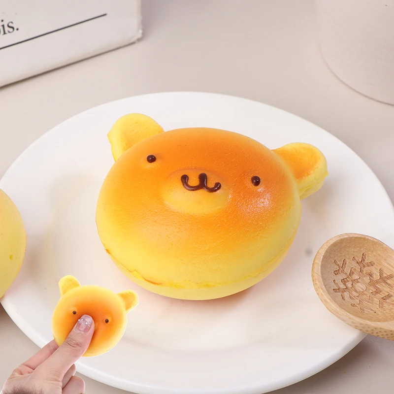 Bear Head Bread Super Soft Slow Fragrance Decompression Vent Creative Gift Wet Soft Simulation Food Slow Rebound Pinch Toy
Bear Head Bread Super Soft Slow Fragrance Decompression Vent Creative Gift Wet Soft Simulation Food Slow Rebound Pinch Toy