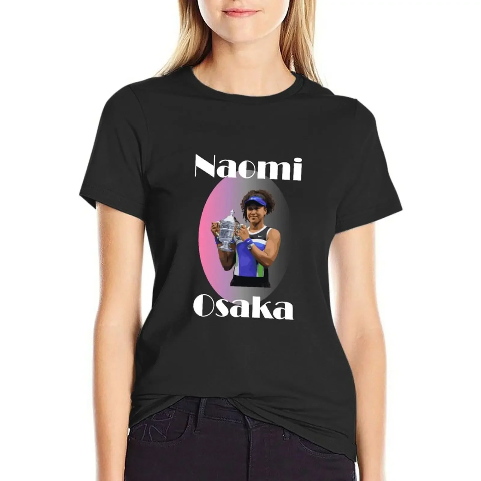 Naomi Osaka - US Open Champion 2020 T-Shirt summer clothes summer tops customs oversized Women's tee shirt
Naomi Osaka - US Open Champion 2020 T-Shirt summer clothes summer tops customs oversized Women's tee shirt