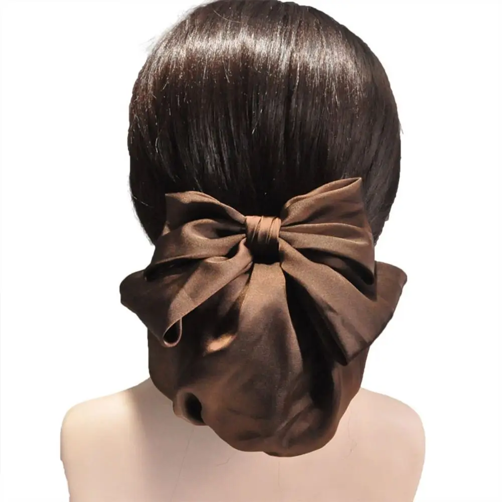 Sweet Large Bowknot Spring Clip Ribbon Korean Style Bun Snood Head Flower Ponytail Clip Nurse Hair Clip Office
Sweet Large Bowknot Spring Clip Ribbon Korean Style Bun Snood Head Flower Ponytail Clip Nurse Hair Clip Office