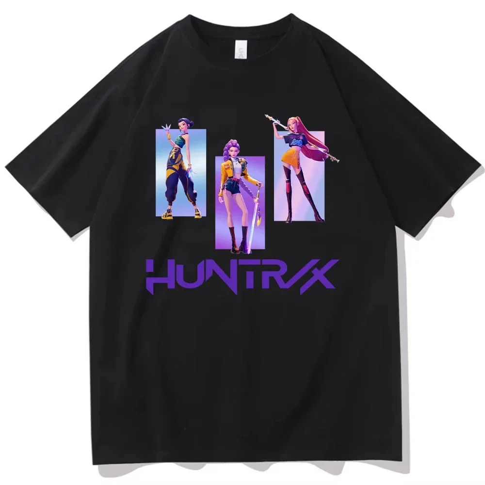 Kpop Devil Hunter men's T-shirt: Fashionable print trend, street casual, pure cotton T-shirt suitable for both men and women
Kpop Devil Hunter men's T-shirt: Fashionable print trend, street casual, pure cotton T-shirt suitable for both men and women