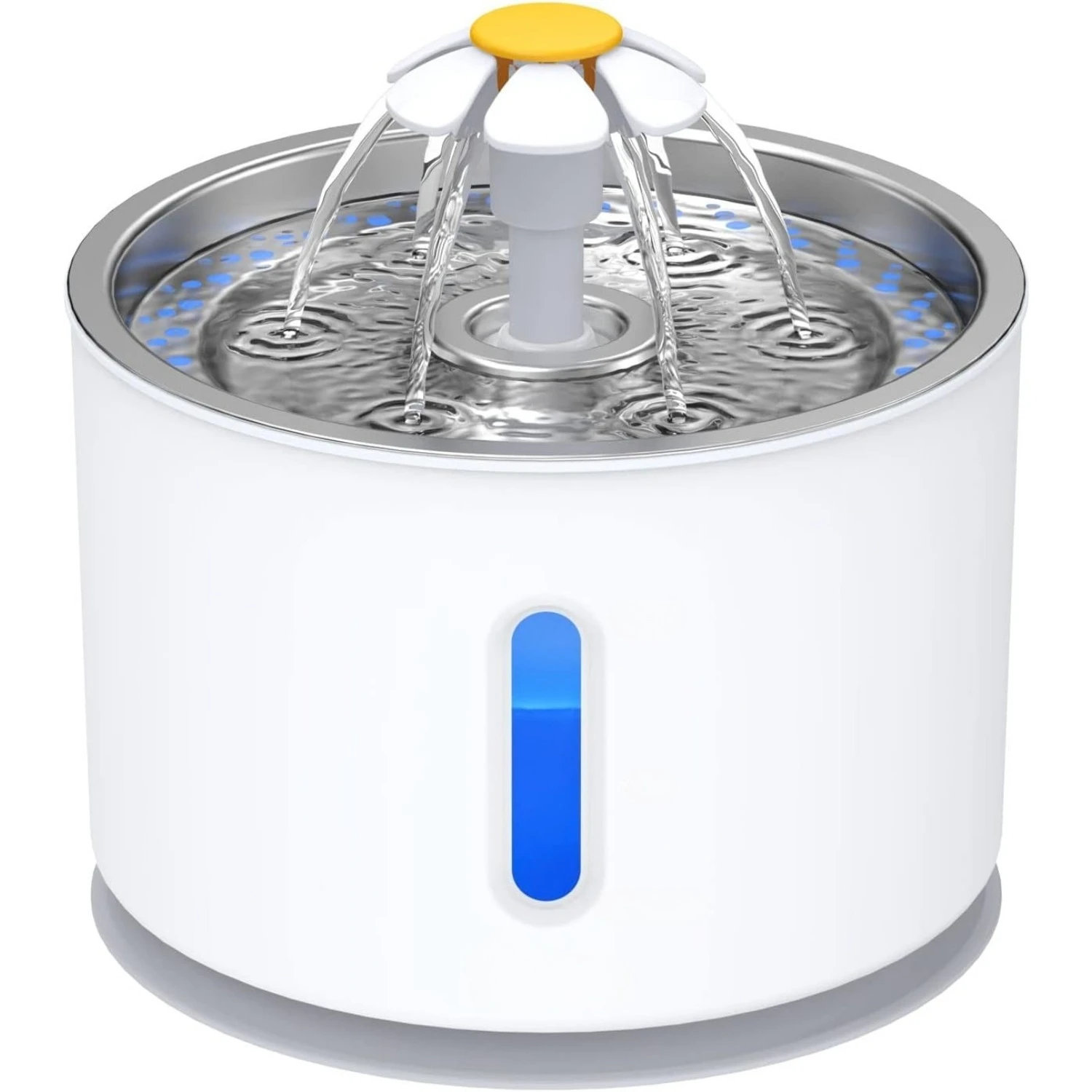 Hamaileon Cat Water Fountain, 2.4L/81oz Automatic Cat Fountain with LED Light and Water Level Window for Cats and Dogs
Hamaileon Cat Water Fountain, 2.4L/81oz Automatic Cat Fountain with LED Light and Water Level Window for Cats and Dogs