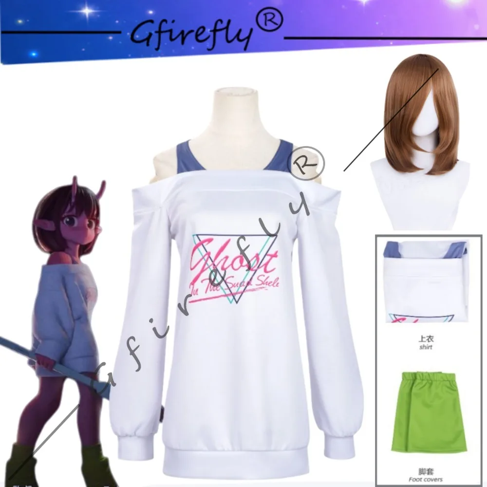 Anime Milky Subway Kujo Chiharu Cosplay Costume Two-piece Identical One-shoulder Fake Outfits for The Character Anime Convention
Anime Milky Subway Kujo Chiharu Cosplay Costume Two-piece Identical One-shoulder Fake Outfits for The Character Anime Convention