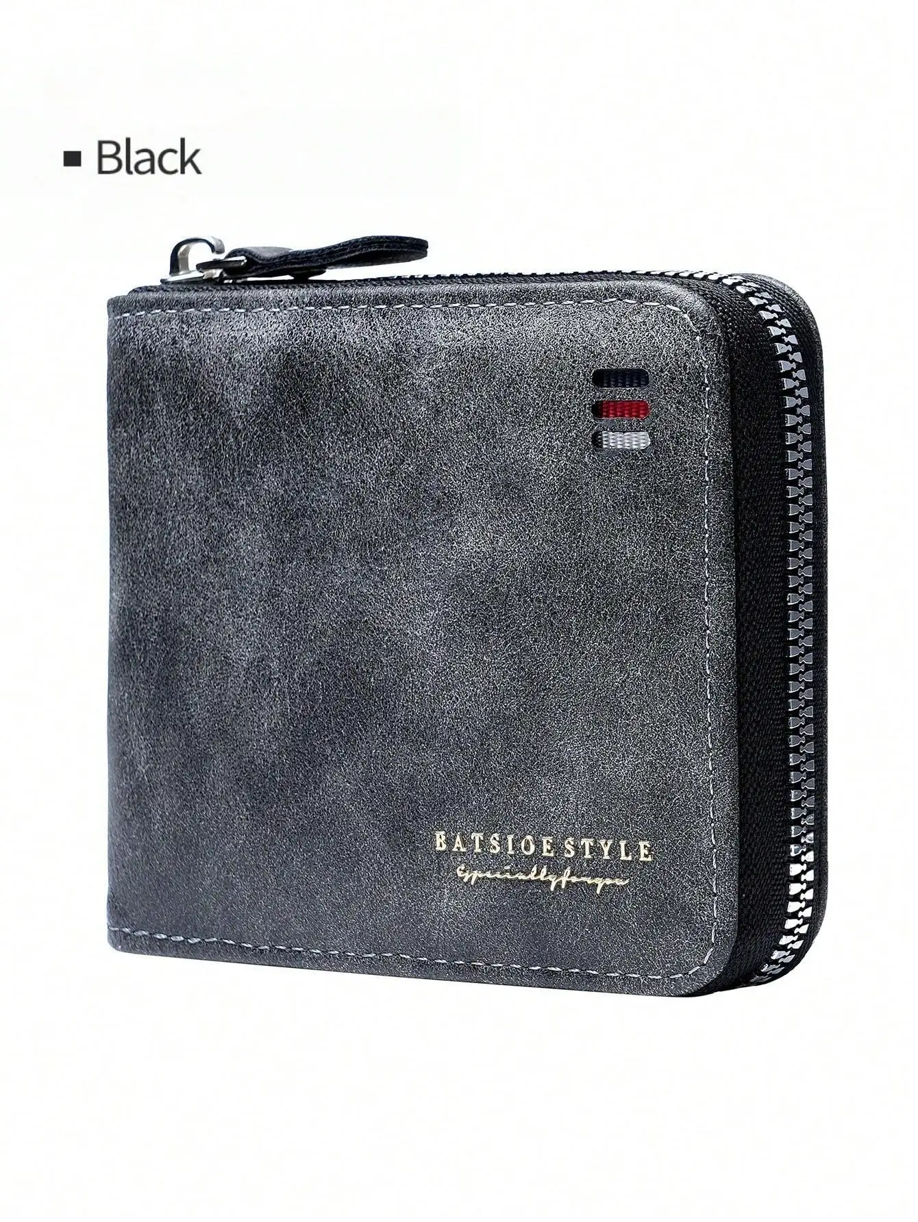 Men's Classic Wallet, Vintage Zipper Short Design With Multiple Card Slots, Fashion Credit Card Holder Coin PurseLarge Capacity Multi-Card Slots,Business Casual Style,Birthday Gift,Graduation Gift,Father's Day Gift
Men's Classic Wallet, Vintage Zipper Short Design With Multiple Card Slots, Fashion Credit Card Holder Coin PurseLarge Capacity Multi-Card Slots,Business Casual Style,Birthday Gift,Graduation Gift,Father's Day Gift