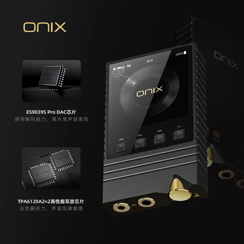 ONIX Overture XM5 MP3 HIFI Lossless Player Bluetooth Music Player DAC Chips 768kHz/32bit DSD512 OLED Display 7000mAh ES9039SPRO
ONIX Overture XM5 MP3 HIFI Lossless Player Bluetooth Music Player DAC Chips 768kHz/32bit DSD512 OLED Display 7000mAh ES9039SPRO