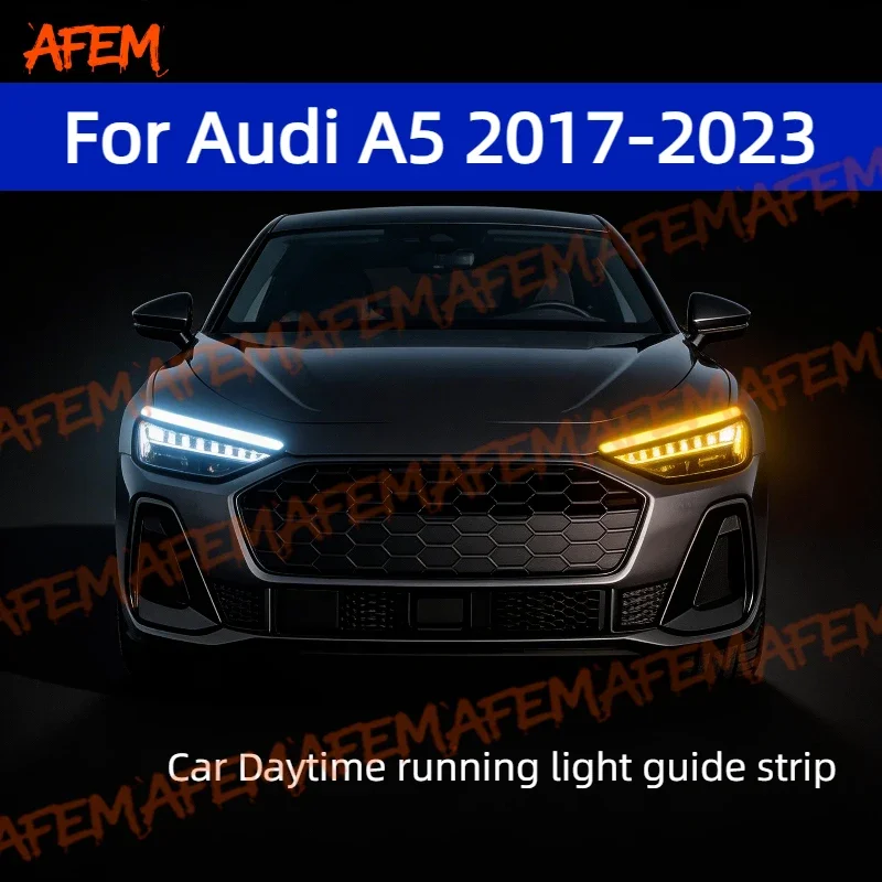 For Audi A5 2017-2023 Daytime Running Light Guide Strip Auto LED DRL Daytime Running light Flexible Decorative Ambient Lamp
For Audi A5 2017-2023 Daytime Running Light Guide Strip Auto LED DRL Daytime Running light Flexible Decorative Ambient Lamp