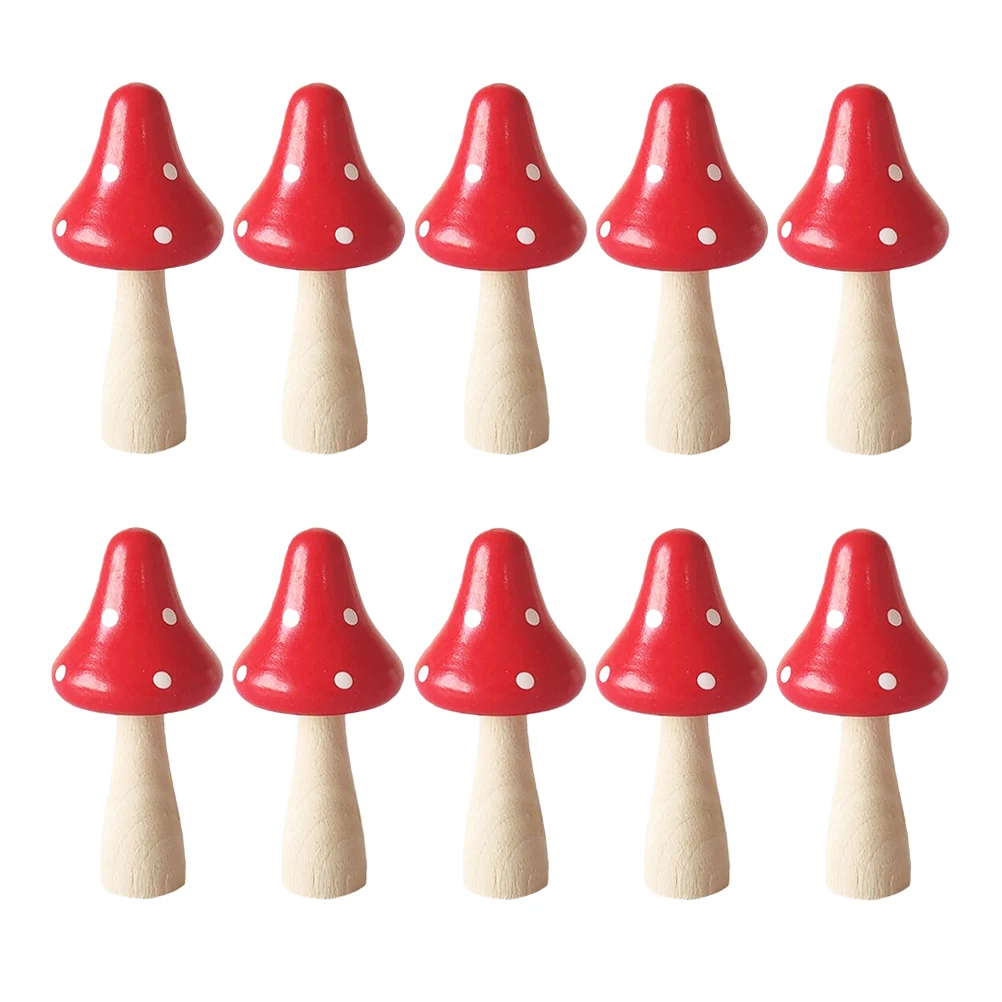 10 Pcs Miniature Wooden Mushroom Decoration Delicate Details Fine Workmanship DIY Craft Desk Table Bookshelf nament
10 Pcs Miniature Wooden Mushroom Decoration Delicate Details Fine Workmanship DIY Craft Desk Table Bookshelf nament