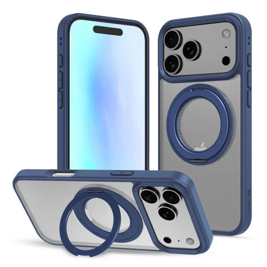 Lure Series 360° Ring Stand Case for iPhone 17 Pro Black Ultra-Slim Protective Cover with Built-in Kickstand and Magnetic Ring
Lure Series 360° Ring Stand Case for iPhone 17 Pro Black Ultra-Slim Protective Cover with Built-in Kickstand and Magnetic Ring