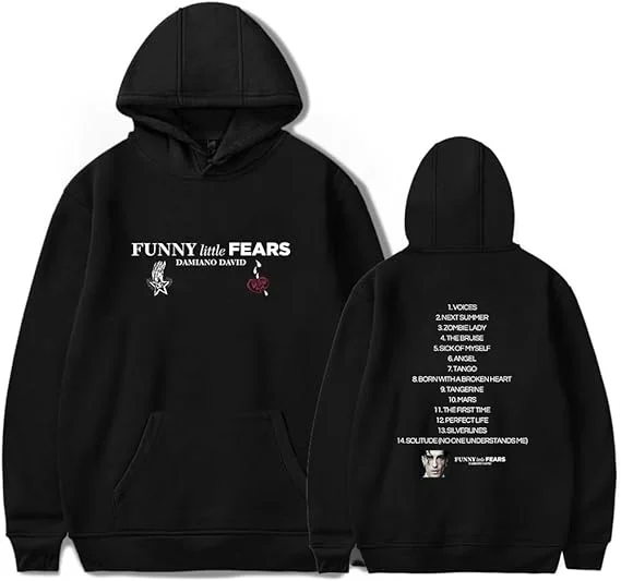 Толстовка с капюшоном Damiano David Funny Little Fears Album Merch Толстовка с капюшоном с длинными рукавами Повседневная
Толстовка с капюшоном Damiano David Funny Little Fears Album Merch Толстовка с капюшоном с длинными рукавами Повседневная