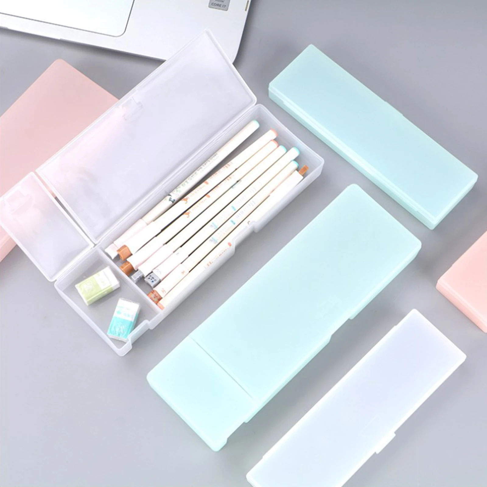 6 Pcs Pen Box Stationery Storage Pencil Case for Students Plastic Boy Translucent Pp
6 Pcs Pen Box Stationery Storage Pencil Case for Students Plastic Boy Translucent Pp