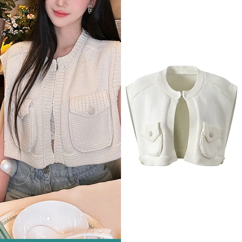 Новинка осени 2023, вязаный жилет Lady Fraance Sle Faionable, женский шерстяной кардиган, топ
Новинка осени 2023, вязаный жилет Lady Fraance Sle Faionable, женский шерстяной кардиган, топ