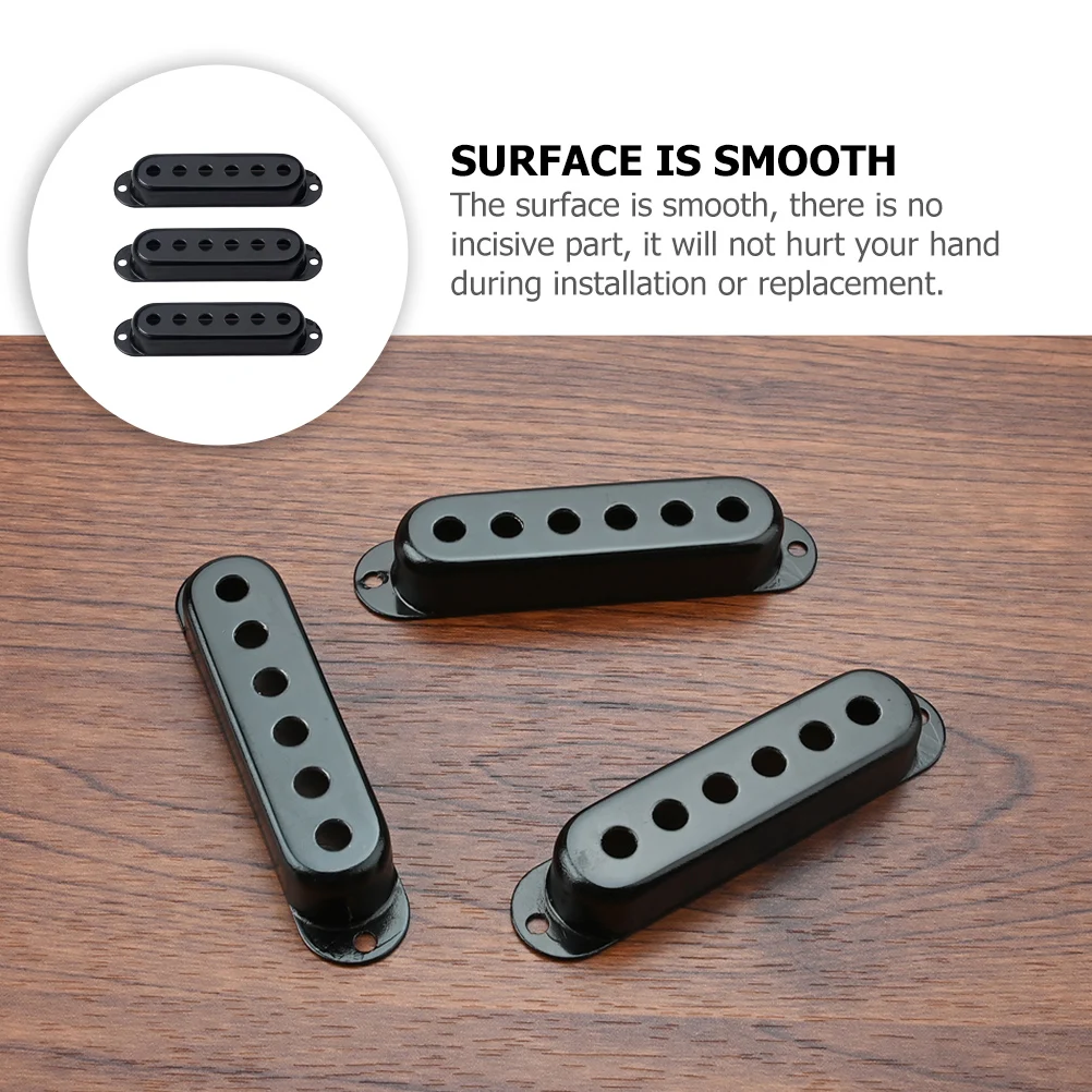 3pcs Metal Covers Electric Guitar Dustproof Protectors Sturdy Protective Covers For Pickup Accessories Wearable Impact Resistant
3pcs Metal Covers Electric Guitar Dustproof Protectors Sturdy Protective Covers For Pickup Accessories Wearable Impact Resistant