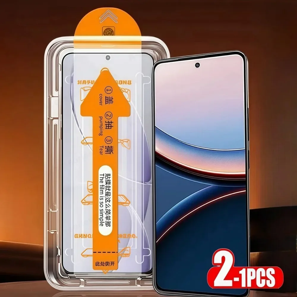 1-2Pcs Fingerprint Unlock Tempered Glass For Xiaomi Poco F7 Ultra Pro X7 X6 Pro Dust Free Easy Install Curved Screen Protector
1-2Pcs Fingerprint Unlock Tempered Glass For Xiaomi Poco F7 Ultra Pro X7 X6 Pro Dust Free Easy Install Curved Screen Protector