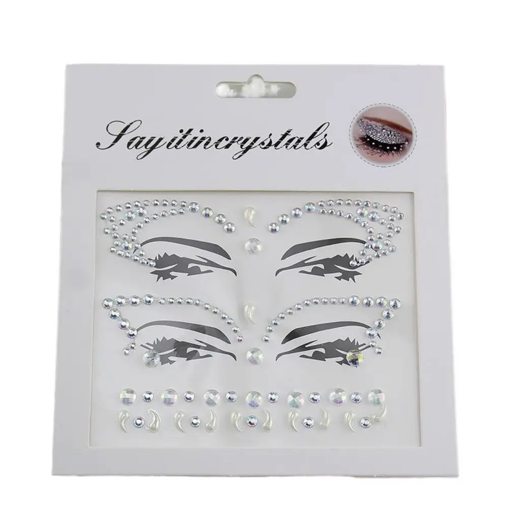 Fake Tattoo 3D Face Tattoo Crystal Sticker Fashion Disposable Gems Rhinestones Sticker High Quality Waterproof
Fake Tattoo 3D Face Tattoo Crystal Sticker Fashion Disposable Gems Rhinestones Sticker High Quality Waterproof
