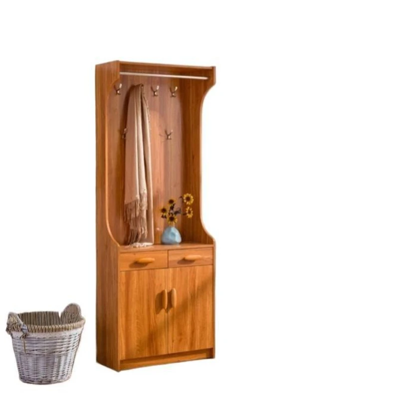 Entry shoe cabinet, with hanger, simple and modern foyer cabinet
Entry shoe cabinet, with hanger, simple and modern foyer cabinet