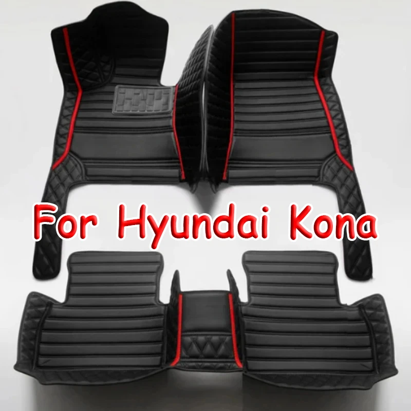 Автомобильные коврики для Hyundai Kona Kauai OS 2018 ~ 2022, кожаный напольный коврик, коврики, защитные коврики от грязи, детали интерьера, автомобильные аксессуары
Автомобильные коврики для Hyundai Kona Kauai OS 2018 ~ 2022, кожаный напольный коврик, коврики, защитные коврики от грязи, детали интерьера, автомобильные аксессуары