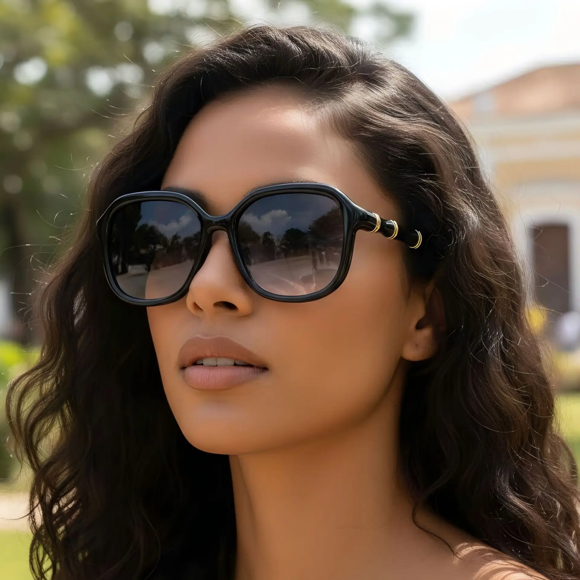 2026 Retro Bamboo Temple Square Oversized Sunglasses Unisex Luxury Gradient UV400 Streetwear Eyewear
2026 Retro Bamboo Temple Square Oversized Sunglasses Unisex Luxury Gradient UV400 Streetwear Eyewear