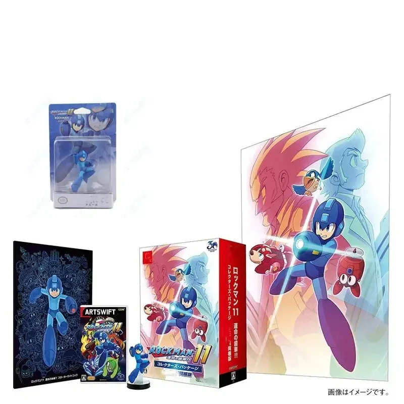 ARTSWIFT Rockman 11 Collector's Package With Amiibo Figurine Original Brand New Japan Version Region Free
ARTSWIFT Rockman 11 Collector's Package With Amiibo Figurine Original Brand New Japan Version Region Free