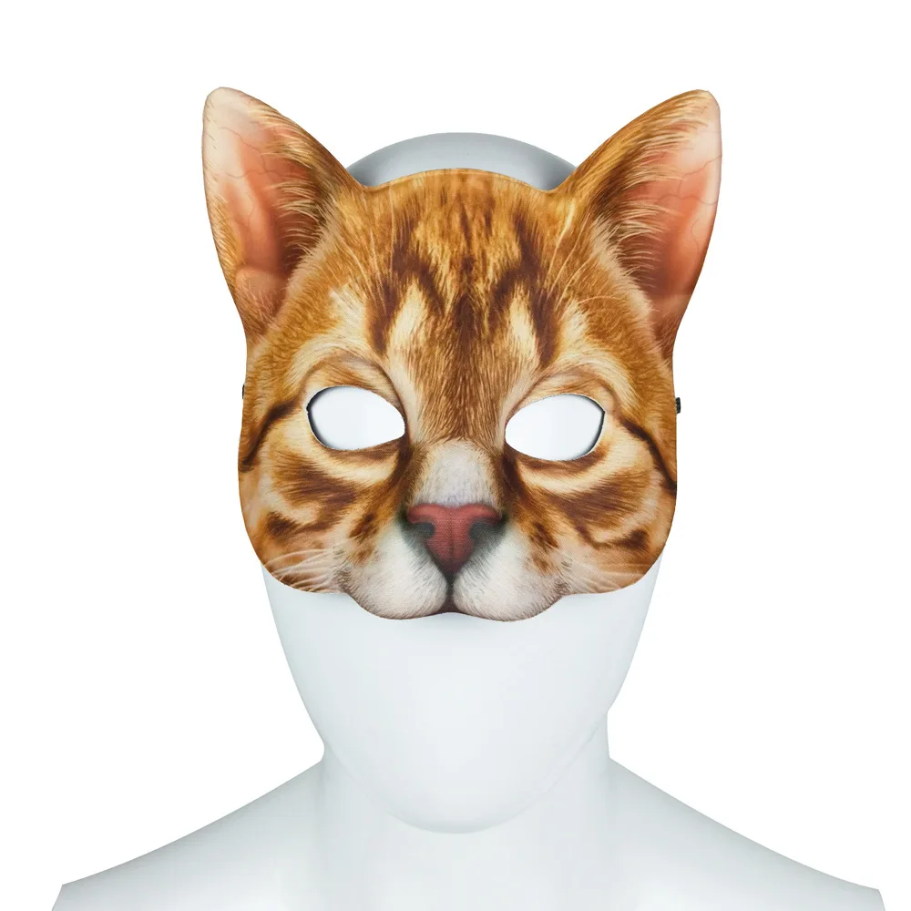 Halloween Carnival Masquerade Ball Digital Print Animals Cat Masks Dress Up Props Ball Toys
Halloween Carnival Masquerade Ball Digital Print Animals Cat Masks Dress Up Props Ball Toys