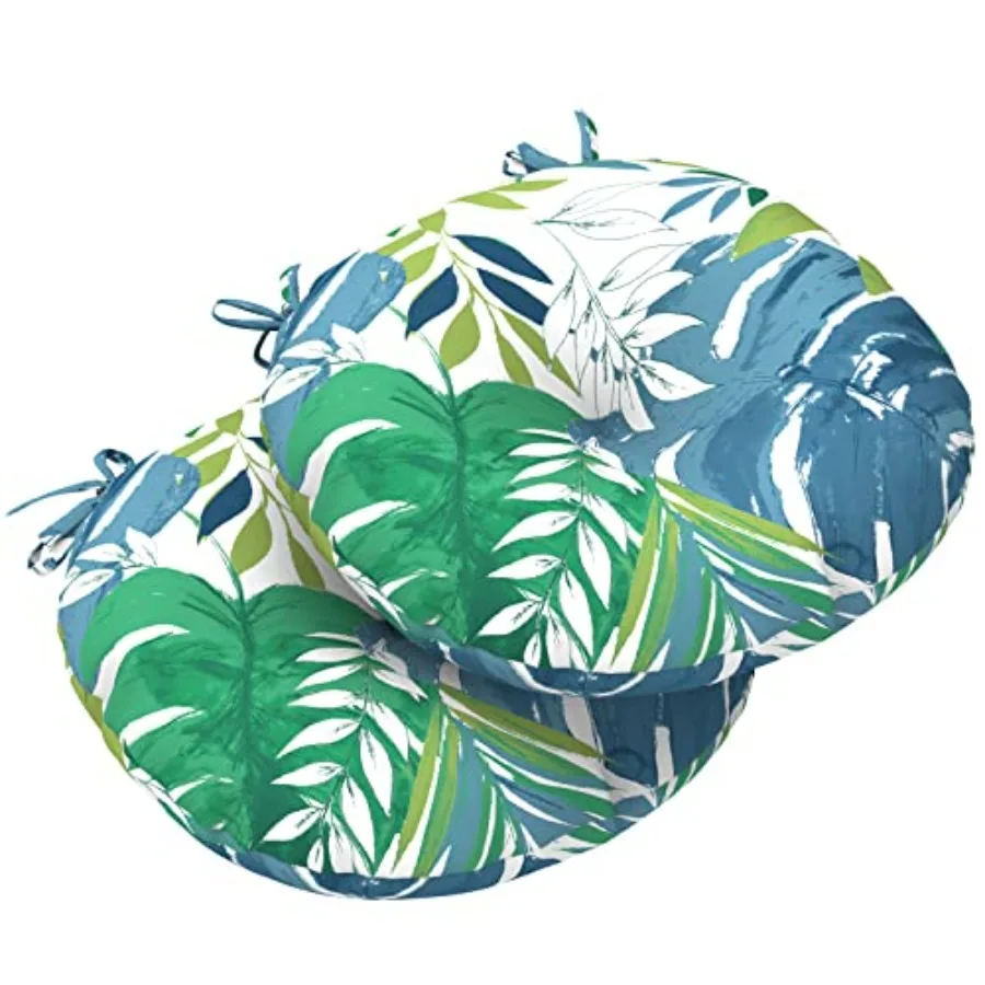 Outdoor Seat Cushions All Weather Patio Chair Pads with Ties, Comfortable Round Bistro Chair Cushions for Home and Patio Garden
Outdoor Seat Cushions All Weather Patio Chair Pads with Ties, Comfortable Round Bistro Chair Cushions for Home and Patio Garden
