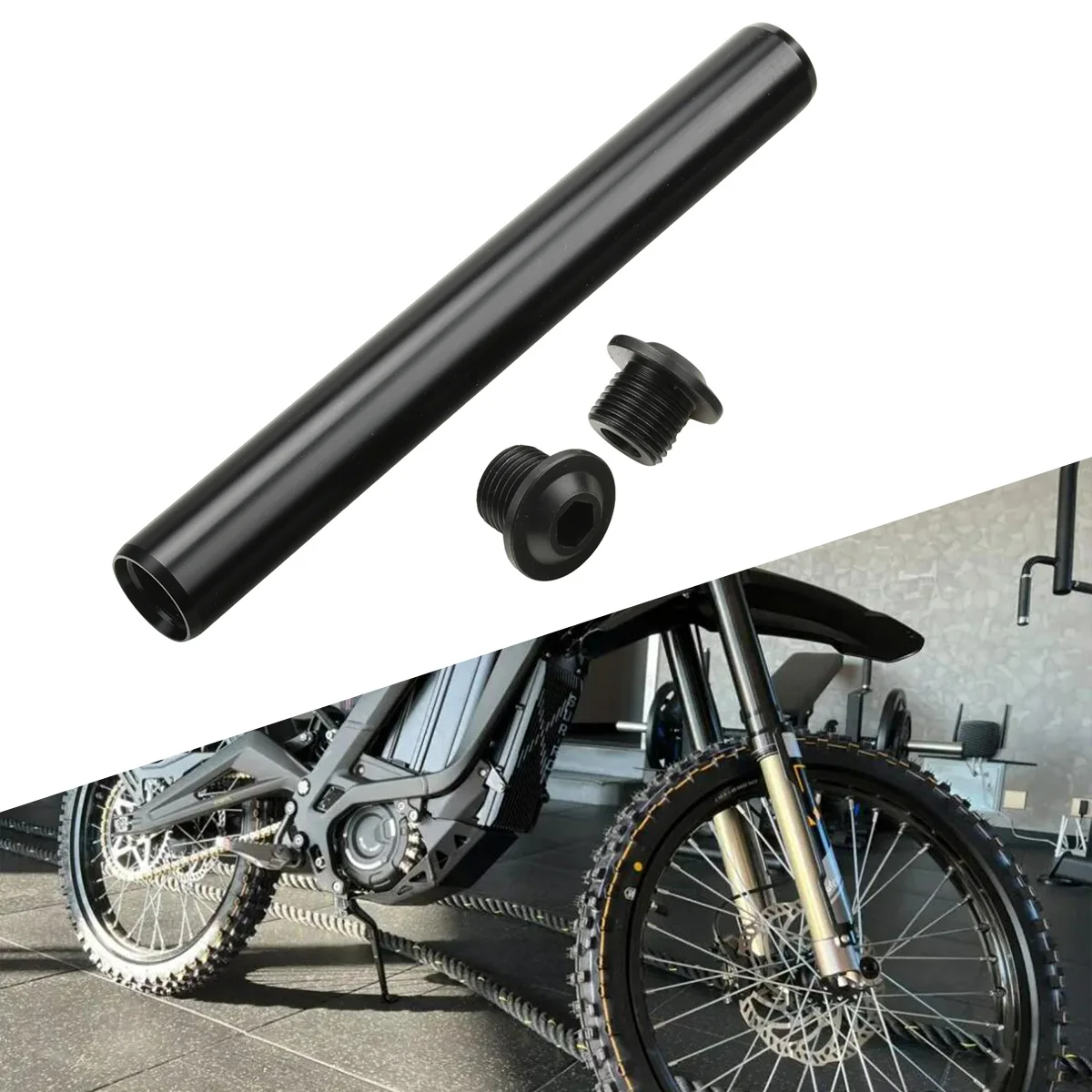 Front Wheel Axle Replacement for DNM Volcano Fork Sur Ron LightBee X S For Segway X260
Front Wheel Axle Replacement for DNM Volcano Fork Sur Ron LightBee X S For Segway X260