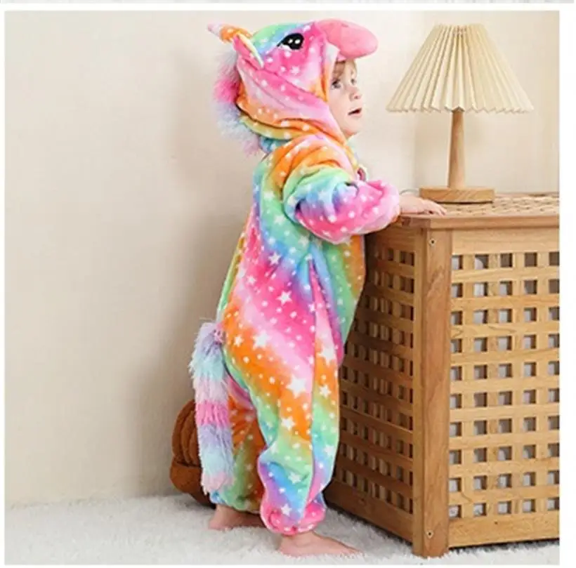 Children's Jumpsuit Pajamas Infant Winter Flannel Thickened Warm Pajamas Baby Animal Cartoon Jumpsuit Boys Girls Pajamas
Children's Jumpsuit Pajamas Infant Winter Flannel Thickened Warm Pajamas Baby Animal Cartoon Jumpsuit Boys Girls Pajamas
