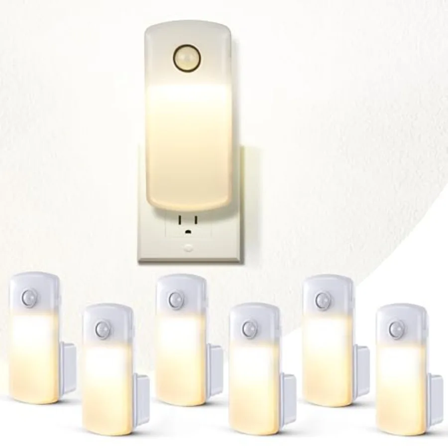 Pack Emergency Power Failure Night Lights Motion Sensor Night Light Automatic Dusk to Dawn Emergency Lights for Home Bedrooms H
Pack Emergency Power Failure Night Lights Motion Sensor Night Light Automatic Dusk to Dawn Emergency Lights for Home Bedrooms H