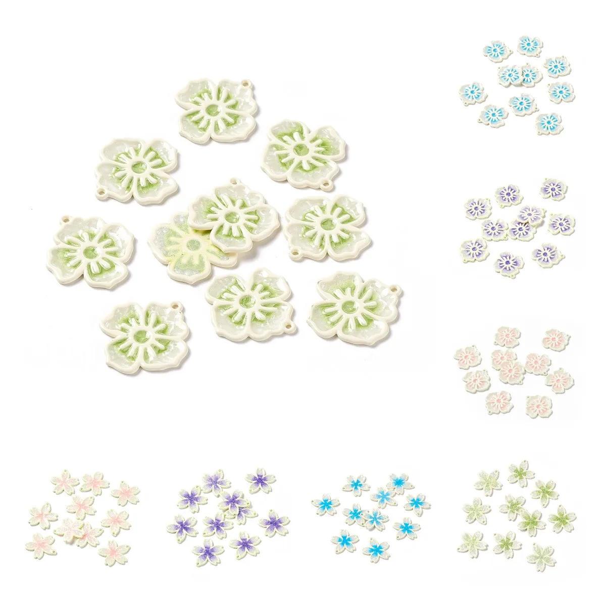 30Pcs Enamel Daisy Charms Flower Pendants for Necklaces Earrings Bracelet Colorful Cute Handmade Jewelry DIY Making Findings
30Pcs Enamel Daisy Charms Flower Pendants for Necklaces Earrings Bracelet Colorful Cute Handmade Jewelry DIY Making Findings