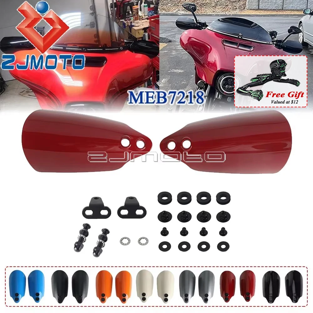 Motorcycle Hand Guard Shield For Harley Street Glide FLHX FLHXS FLHXSE FLHT FLHTP Handlebar Falling Protection Handguard MEB7218
Motorcycle Hand Guard Shield For Harley Street Glide FLHX FLHXS FLHXSE FLHT FLHTP Handlebar Falling Protection Handguard MEB7218