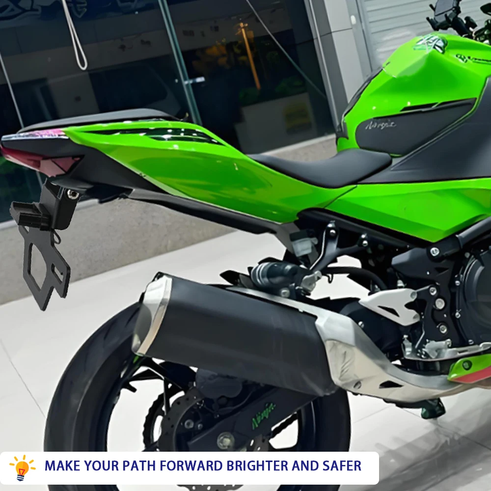 Ninja 400 Fender Eliminator Kit Ninja 500 Fender Eliminator For Kawasaki Z400 2018-2024 Ninja 250 License Plate Bracket 
Ninja 400 Fender Eliminator Kit Ninja 500 Fender Eliminator For Kawasaki Z400 2018-2024 Ninja 250 License Plate Bracket