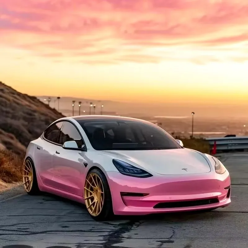 Custom 1.52*20M Car Wrap Purple Gold Pink Red Orange Gloss Chameleon Self Adhesive Car Body Printed Vinyl Wrapping
Custom 1.52*20M Car Wrap Purple Gold Pink Red Orange Gloss Chameleon Self Adhesive Car Body Printed Vinyl Wrapping