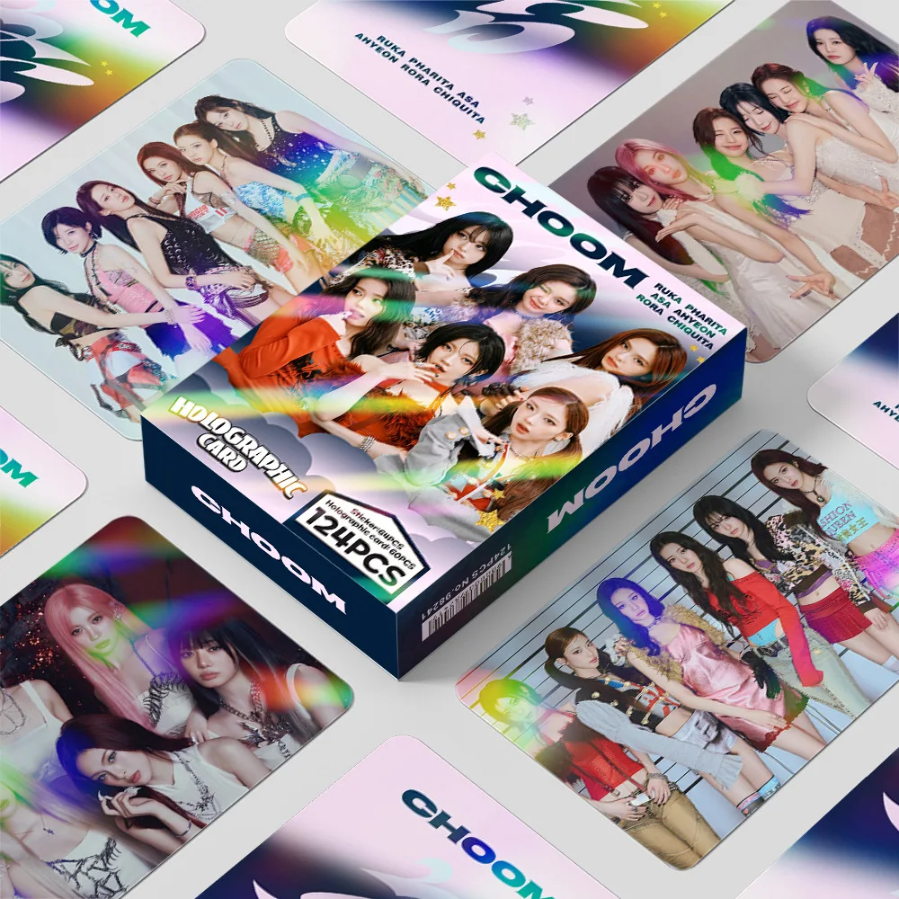 Choom, Babymonster Photo Crads, Kpop Photo Crads, Kpop Fan Merch Goods, 124Pcs in a Box (60Pcs Lomo Cards + 64 Stickers), High-Definition Photo Cards, Collectibles, Small Gifts, Holiday Gifts, Decorations
Choom, Babymonster Photo Crads, Kpop Photo Crads, Kpop Fan Merch Goods, 124Pcs in a Box (60Pcs Lomo Cards + 64 Stickers), High-Definition Photo Cards, Collectibles, Small Gifts, Holiday Gifts, Decorations
