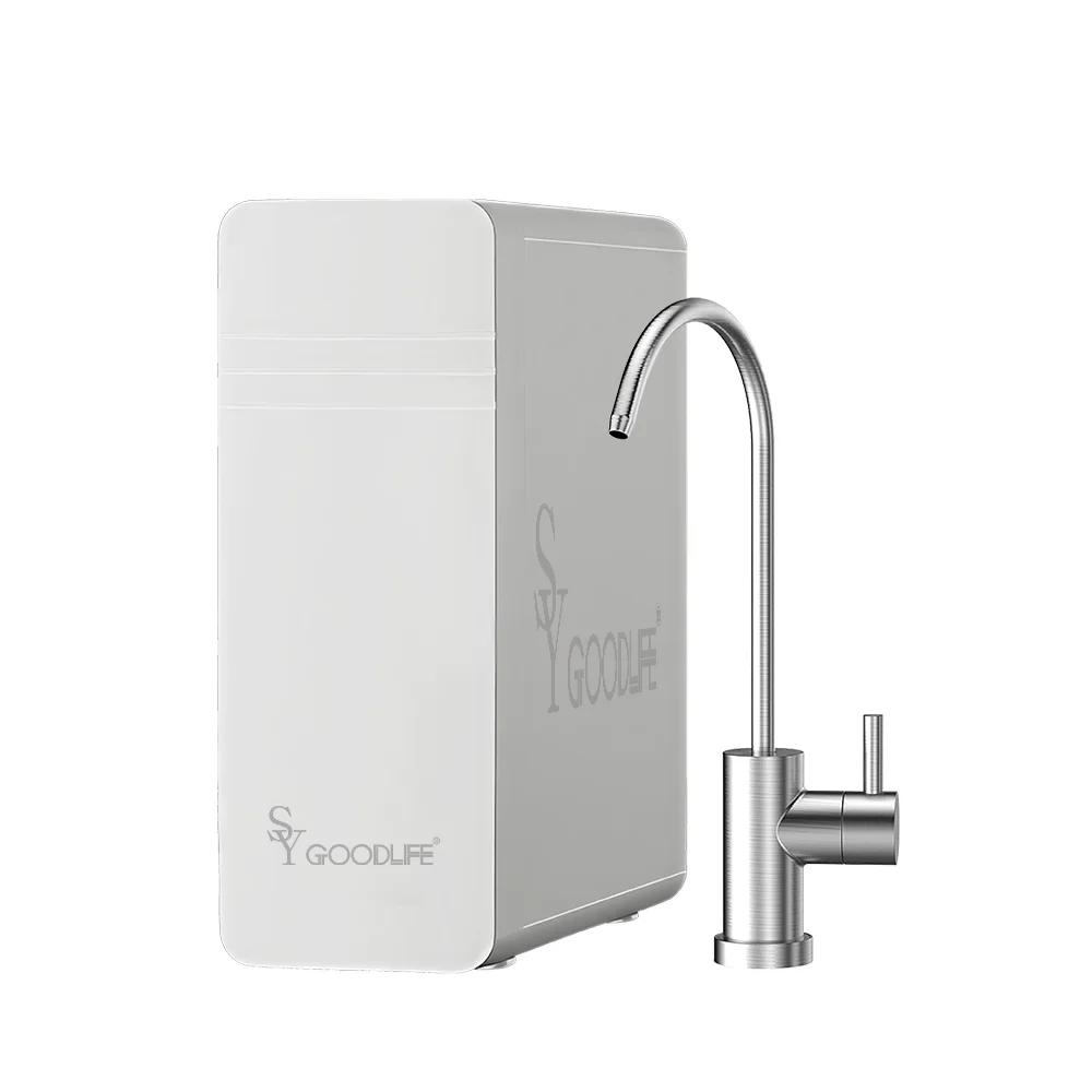 SYGOODLIFE SY-U50 UF Система фильтрации для подземной воды с краном из нержавеющей стали, не требующая отработанной воды, электричество не требуется
SYGOODLIFE SY-U50 UF Система фильтрации для подземной воды с краном из нержавеющей стали, не требующая отработанной воды, электричество не требуется